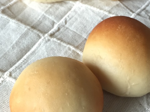 冷蔵庫で低温発酵☆フワフワ手捏ねパン
